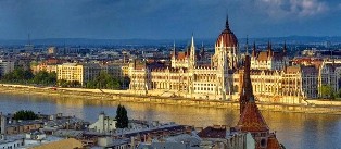 Венгрия. Королевский дворец в Будапеште