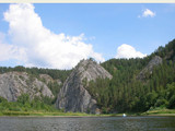 Стог гора на реке Агидель (Башкирия). Овчаренко Алексей Юрьевич